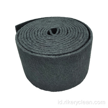 Black Heavy Duty Abrasive Scrubbing Pad Roll